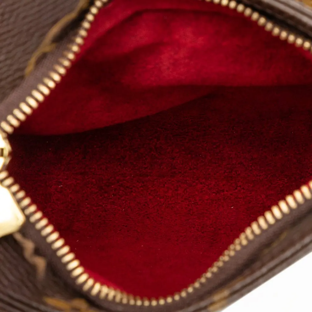Louis Vuitton Monogram Partition Brown Very good - Model View