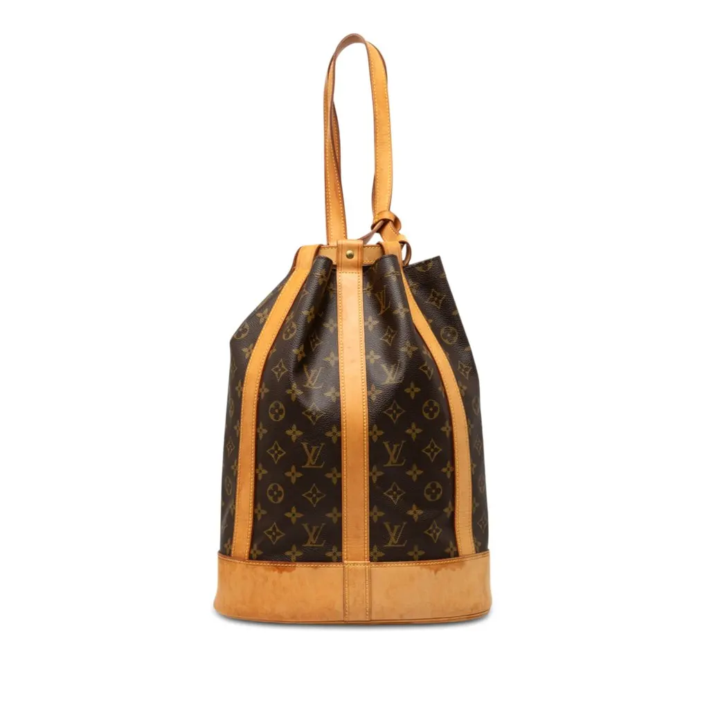 Louis Vuitton Monogram Randonnee PM Brown Good - Front View
