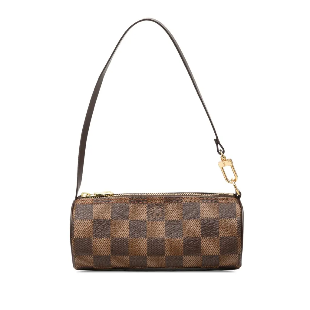 Louis Vuitton Damier Ebene Papillon Pochette Brown Canvas Very good - Front View
