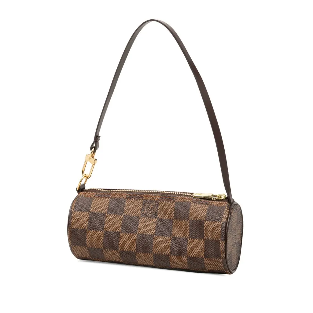 Louis Vuitton Damier Ebene Papillon Pochette Brown Canvas Very good - Back View