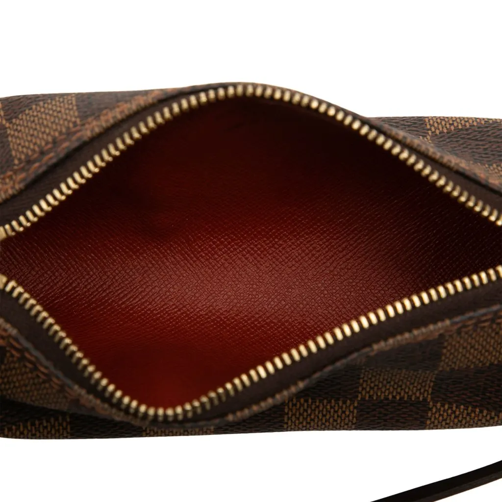 Louis Vuitton Damier Ebene Papillon Pochette Brown Canvas Very good - Model View