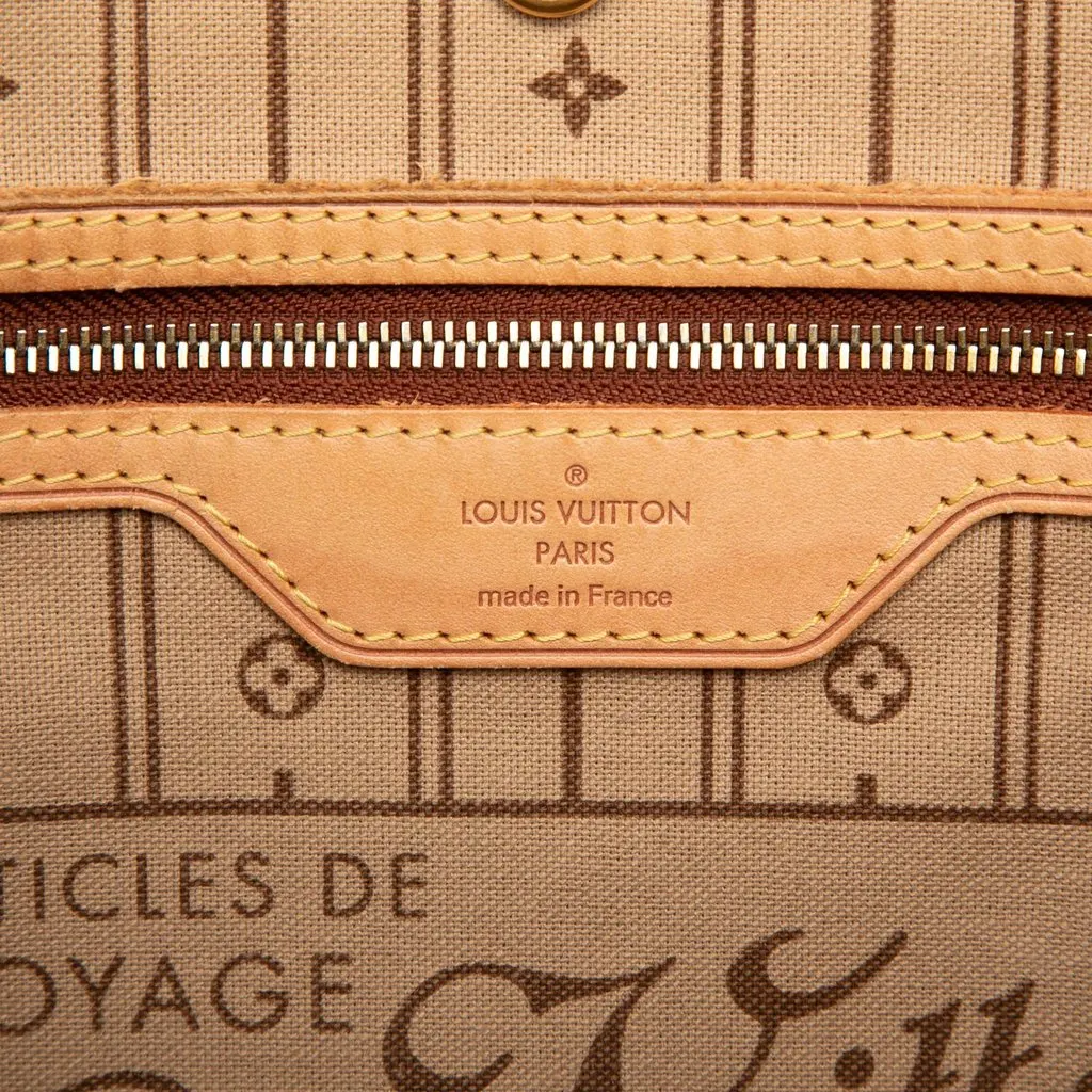Louis Vuitton Monogram Neverfull MM Brown Very good - Box View