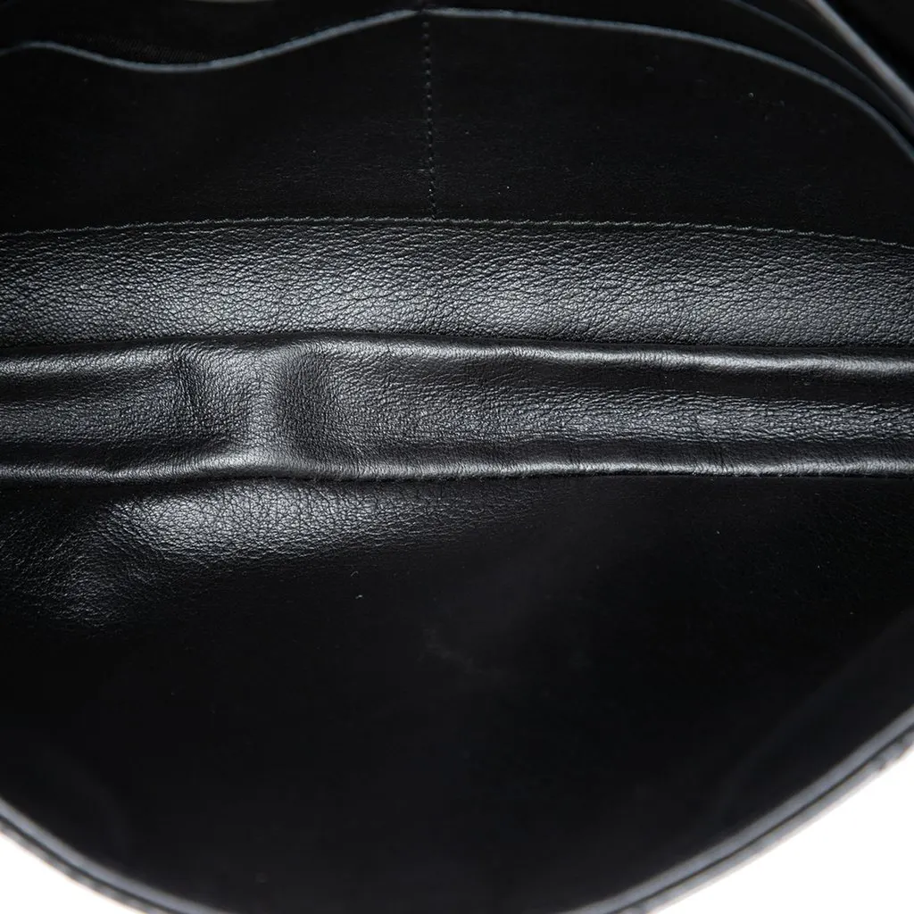 Dior Patent Cannage Miss Dior Promenade Crossbody Black Leather Very good - Model View