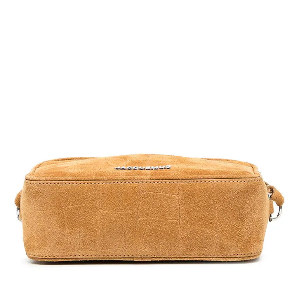 Jacquemus Croc Embossed Suede Le Baneto Brown Suede Very good - Inside View