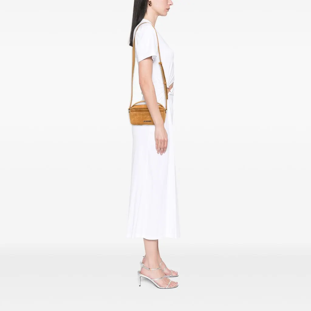 Jacquemus Croc Embossed Suede Le Baneto Brown Suede Very good - Box View
