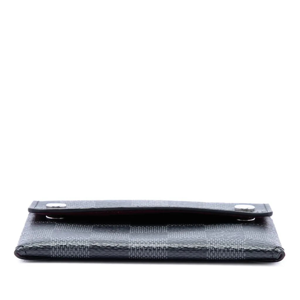 Louis Vuitton Damier Graphite Compact Modulable Wallet Black Canvas Very good - Inside View