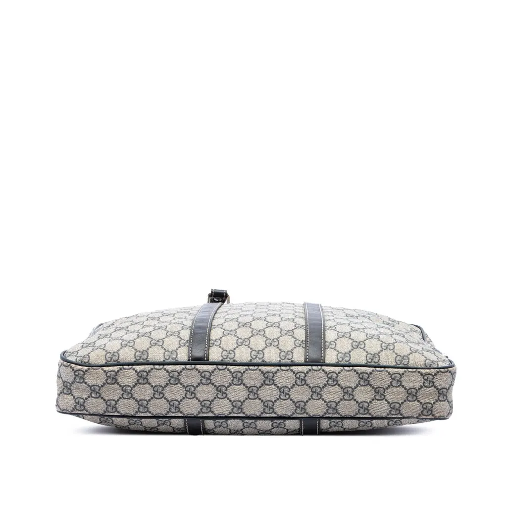 Gucci GG Supreme Business Bag Beige Canvas Very good - Inside View
