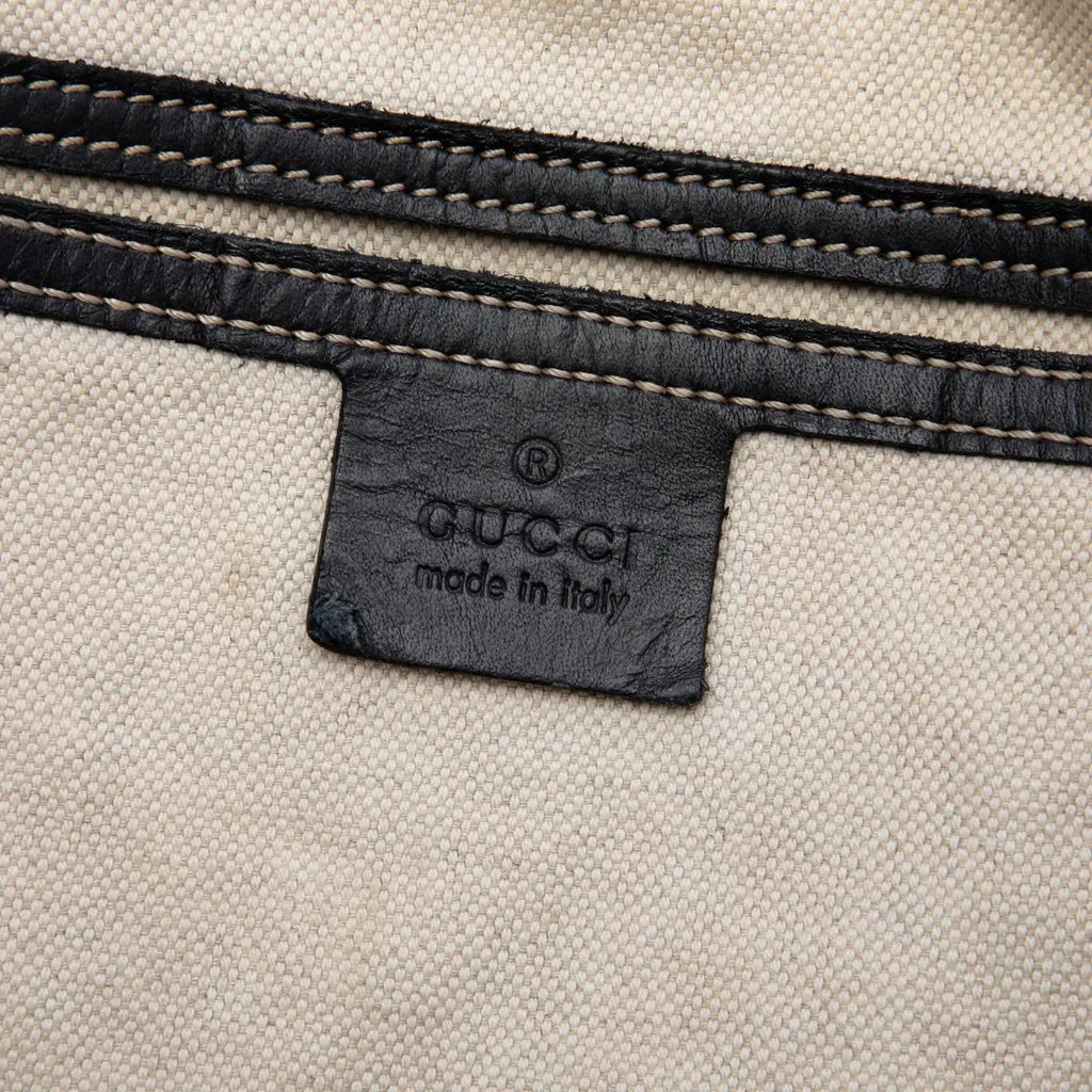 Gucci GG Supreme Business Bag Beige Canvas Very good - Box View