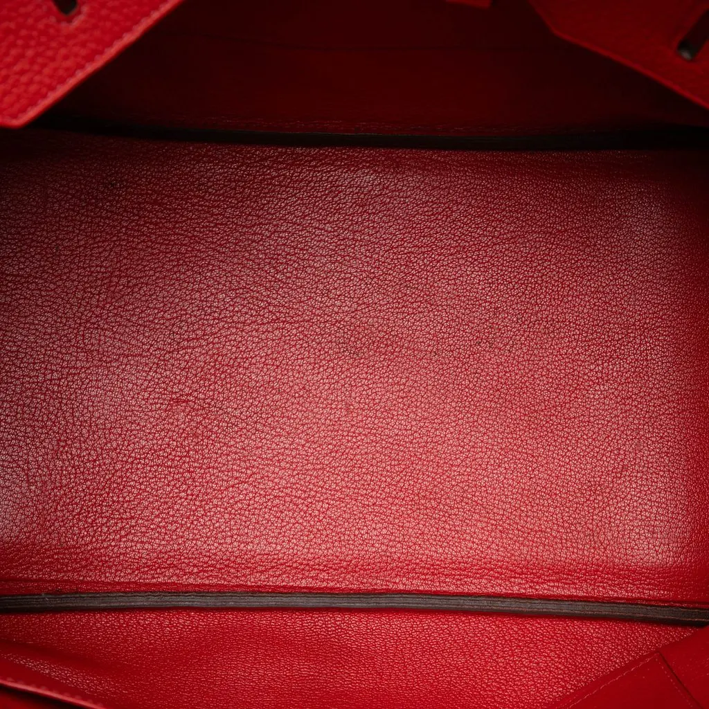 Hermès Togo Birkin Retourne 35 Red Leather Very good - Model View