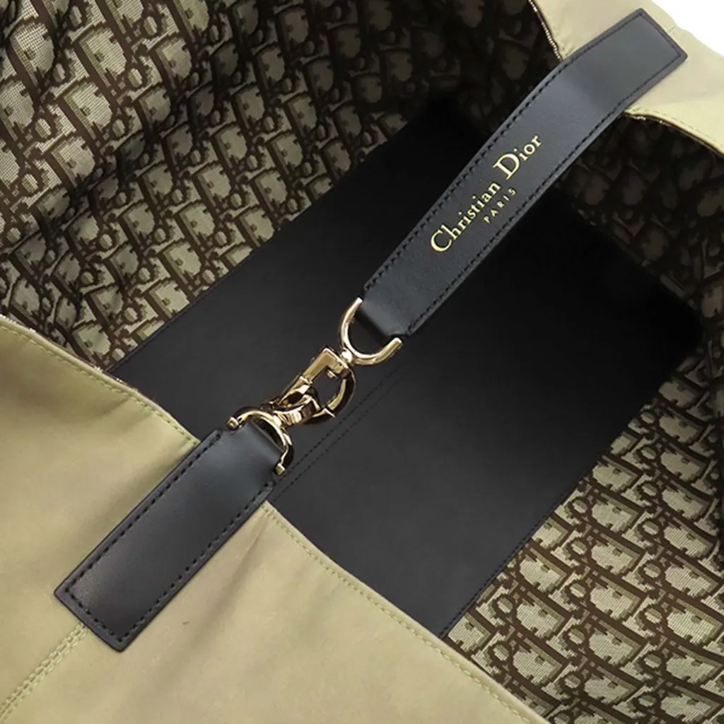 Dior Large Canvas Eiffel Tower Toujours Tote Beige Very good - Box View