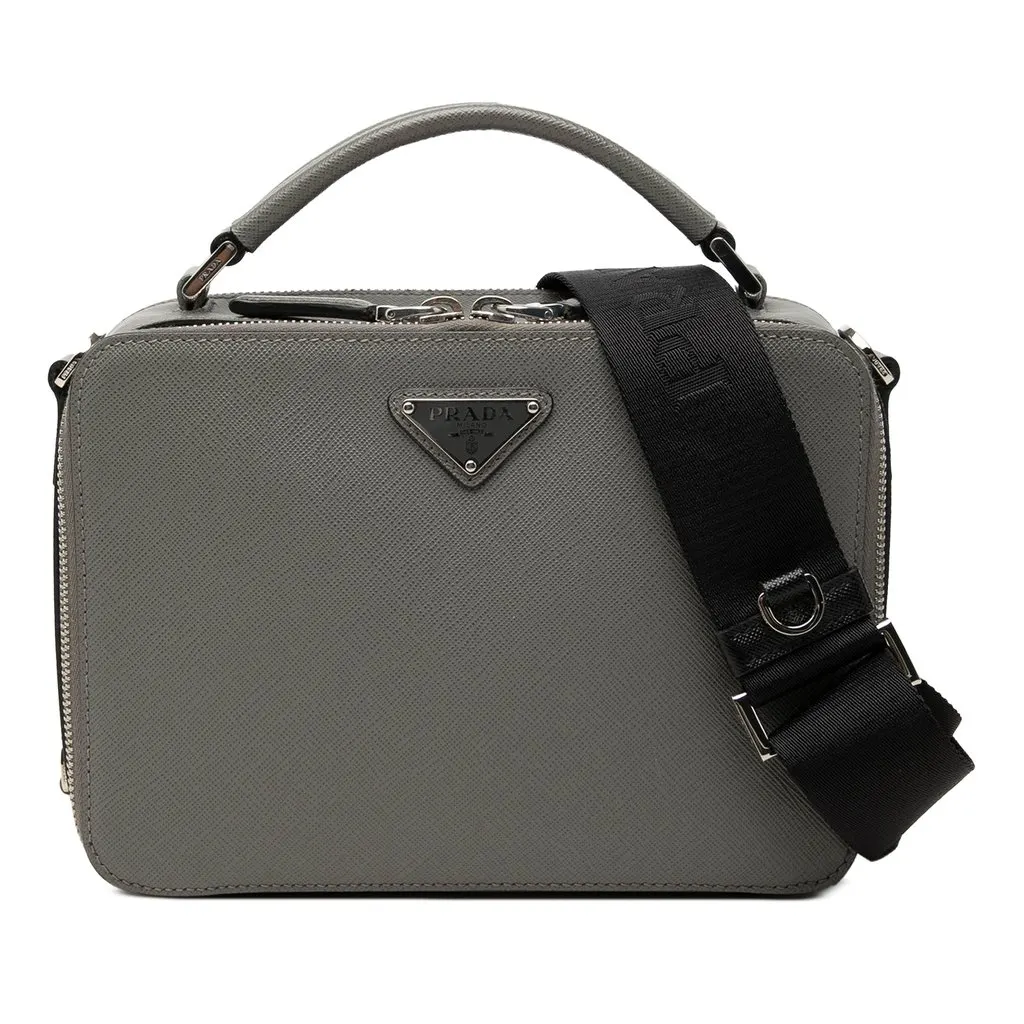 Prada Medium Saffiano Brique Bag