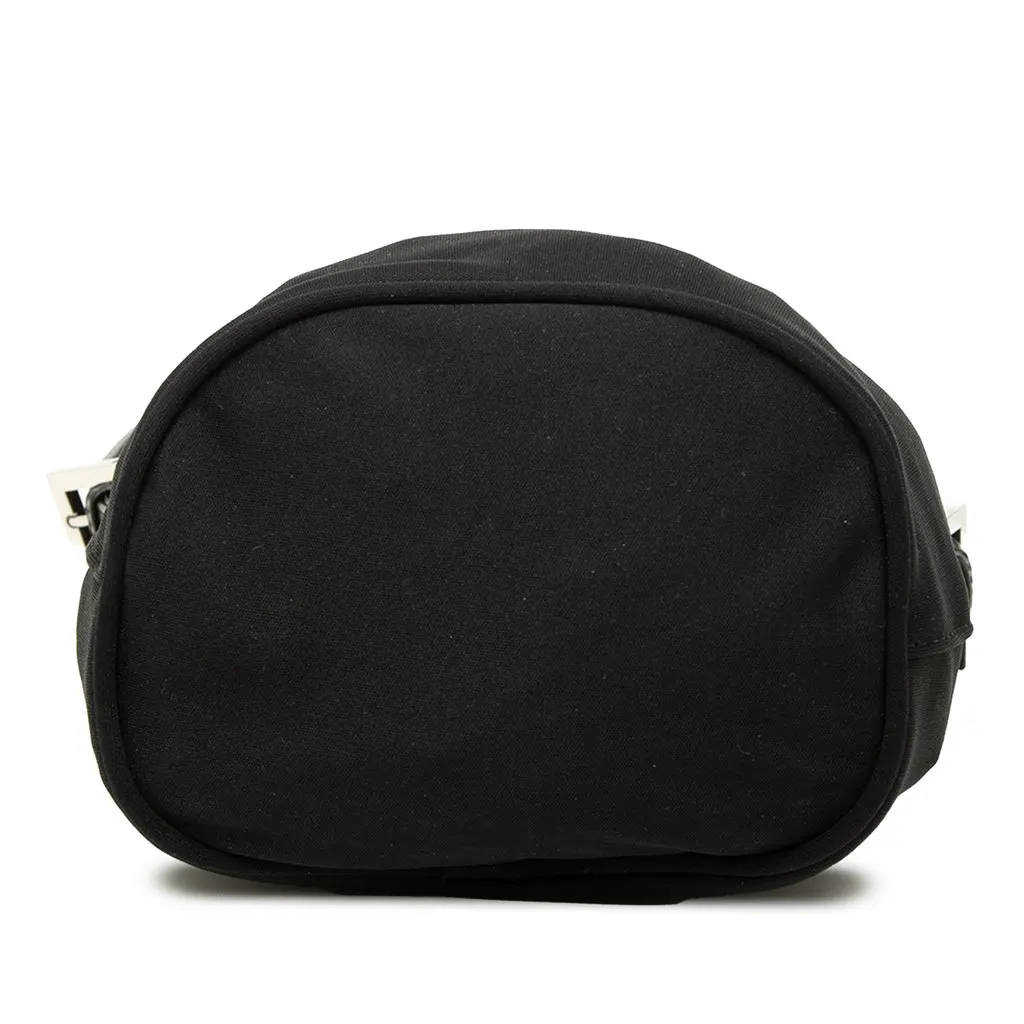 Fendi Nylon Handbag Black Very good - Inside View