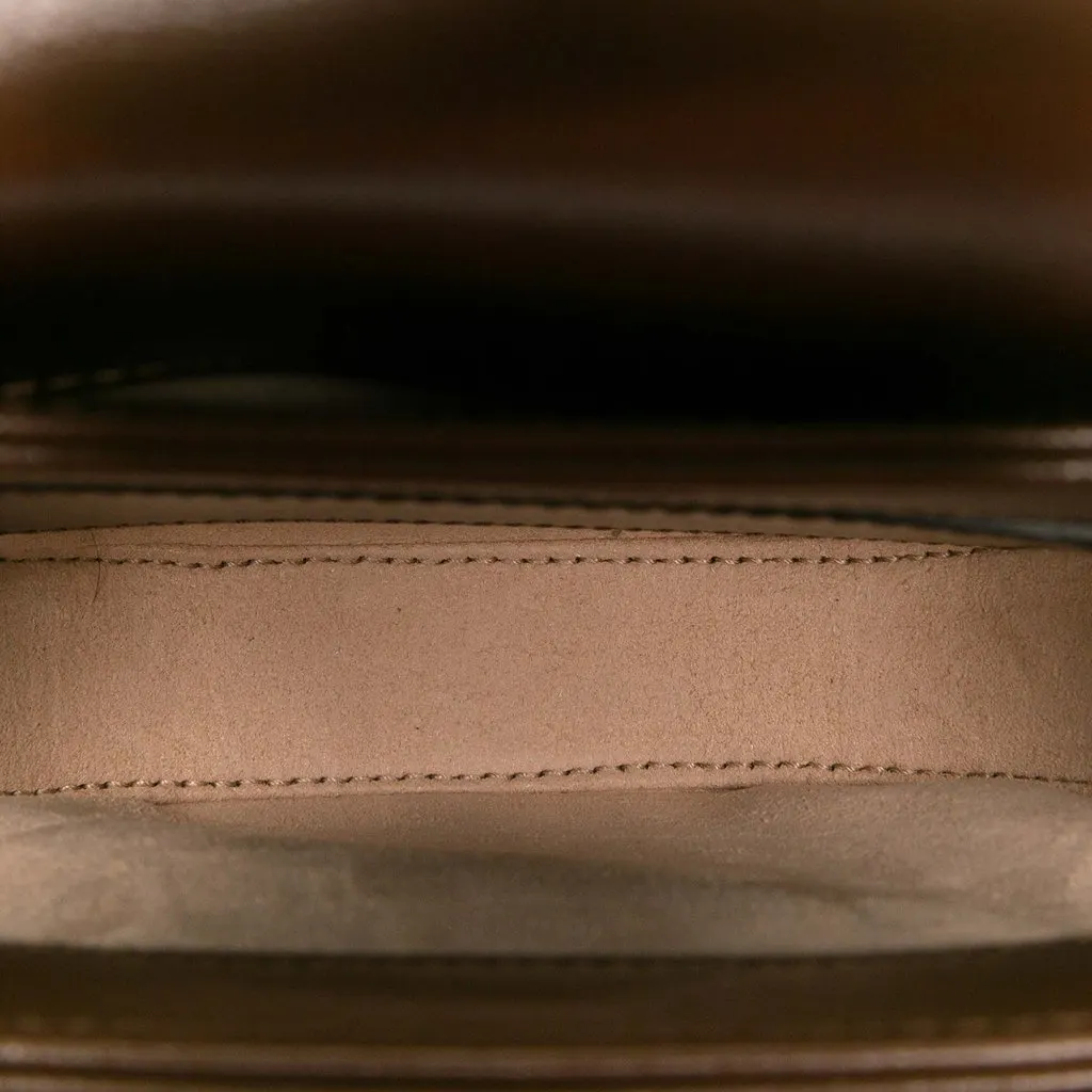Gucci GG Supreme Horsebit 1955 Rounded Belt Bag Beige Canvas Very good - Model View