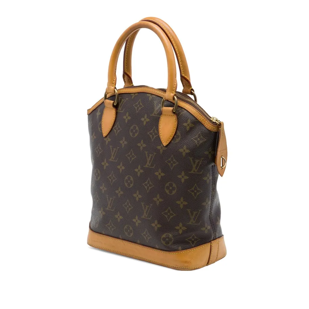 Louis Vuitton Monogram Lockit PM Brown Canvas Very good - Back View