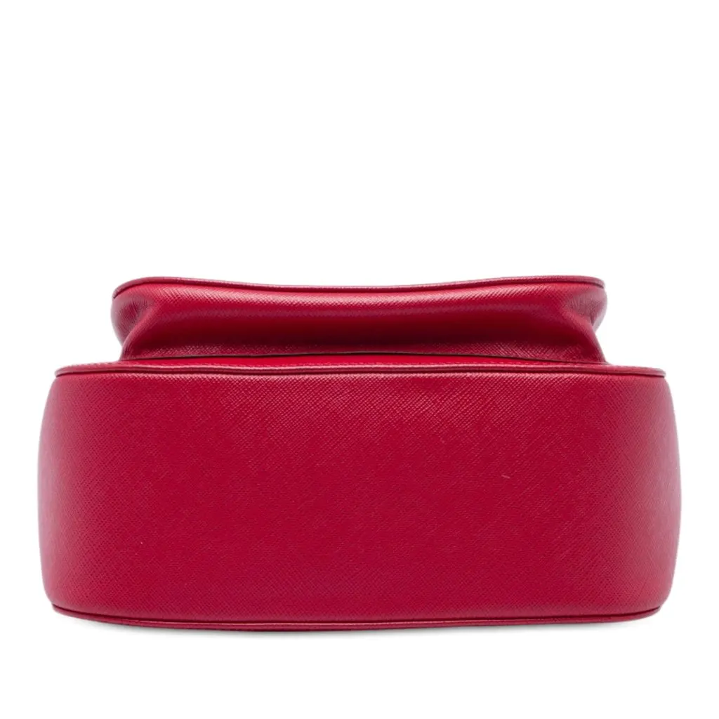 Prada Saffiano Lux Metropolis Tote Red Leather Very good - Inside View