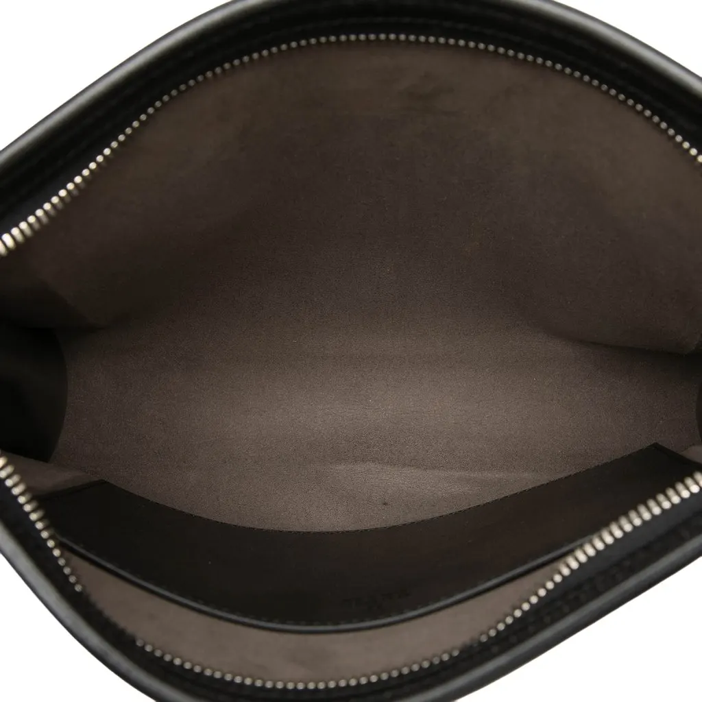 Gucci GG Supreme Retro Interlocking G Clutch Black Very good - Model View
