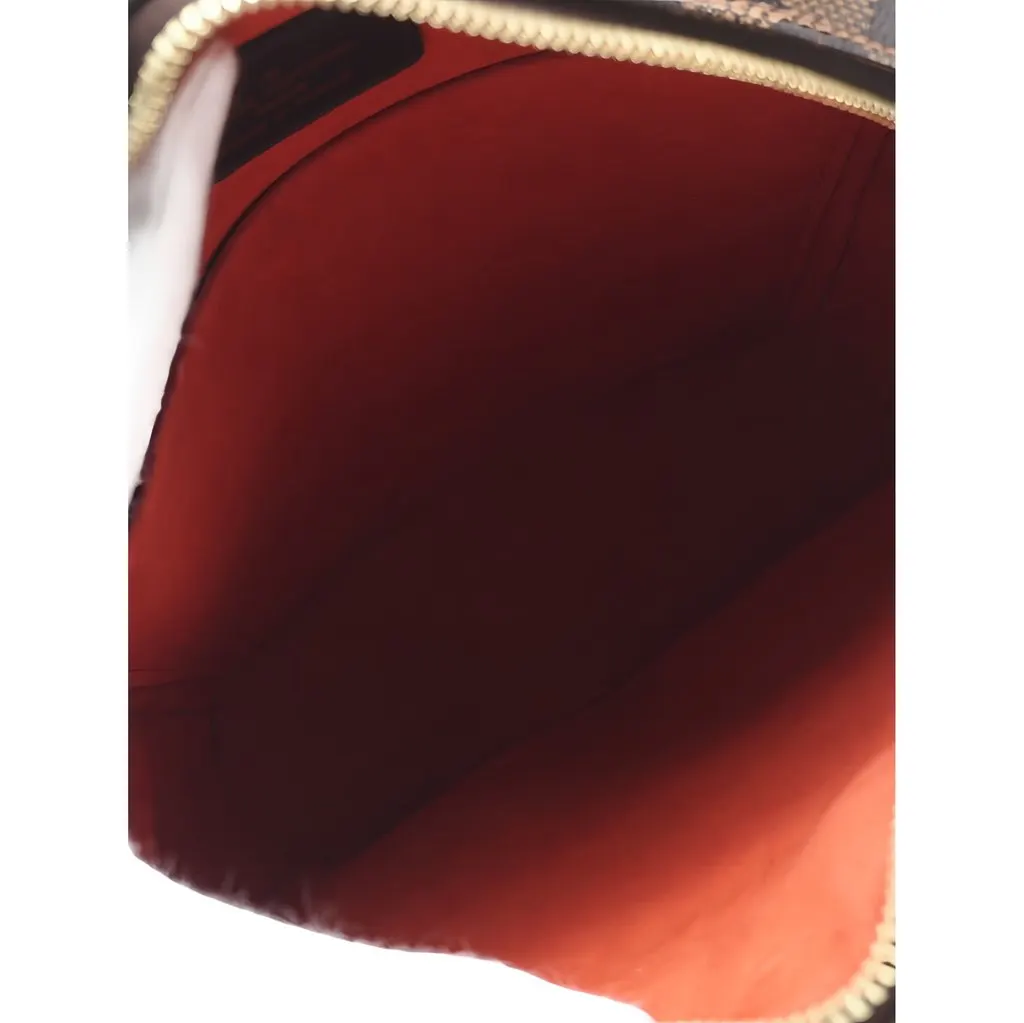 Louis Vuitton Damier Ebene Ipanema PM Brown Canvas Good - Inside View