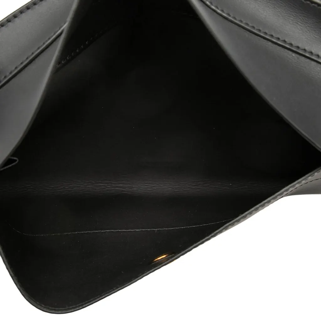 Burberry Leather Belt Bag Black Leather Very good - Model View