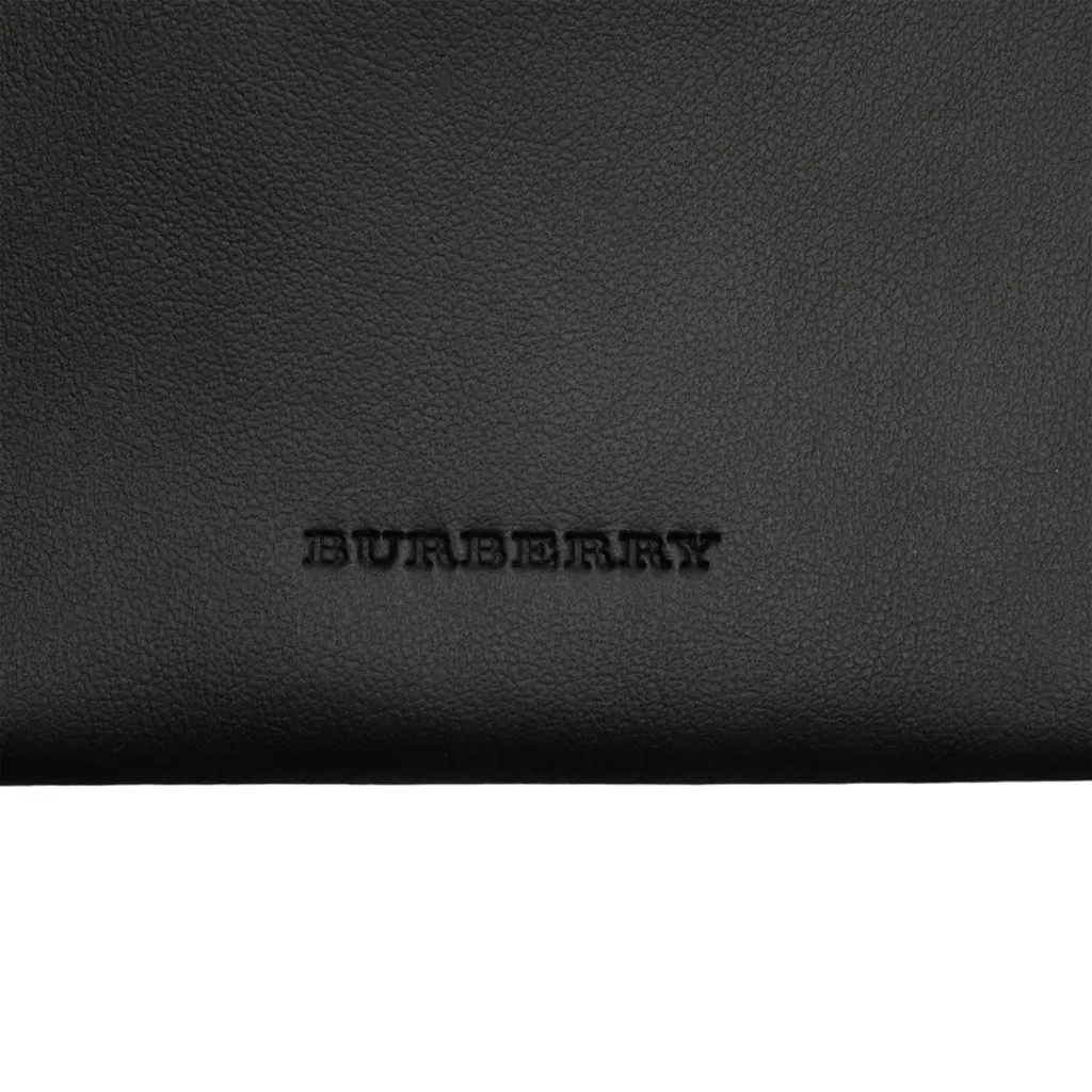 Burberry Leather Belt Bag Black Leather Very good - Box View