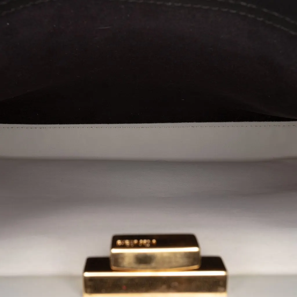 Fendi Medium Bicolor Leather Peekaboo ISeeU Satchel Black Leather Very good - Model View