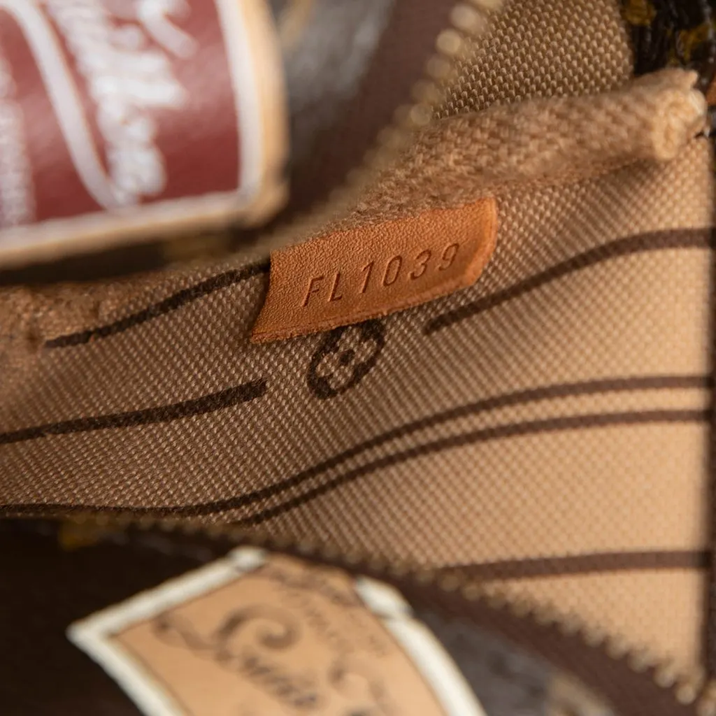Louis Vuitton Monogram Trunks and Bags Patch Mini Pochette Accessoires Brown Very good - Box View