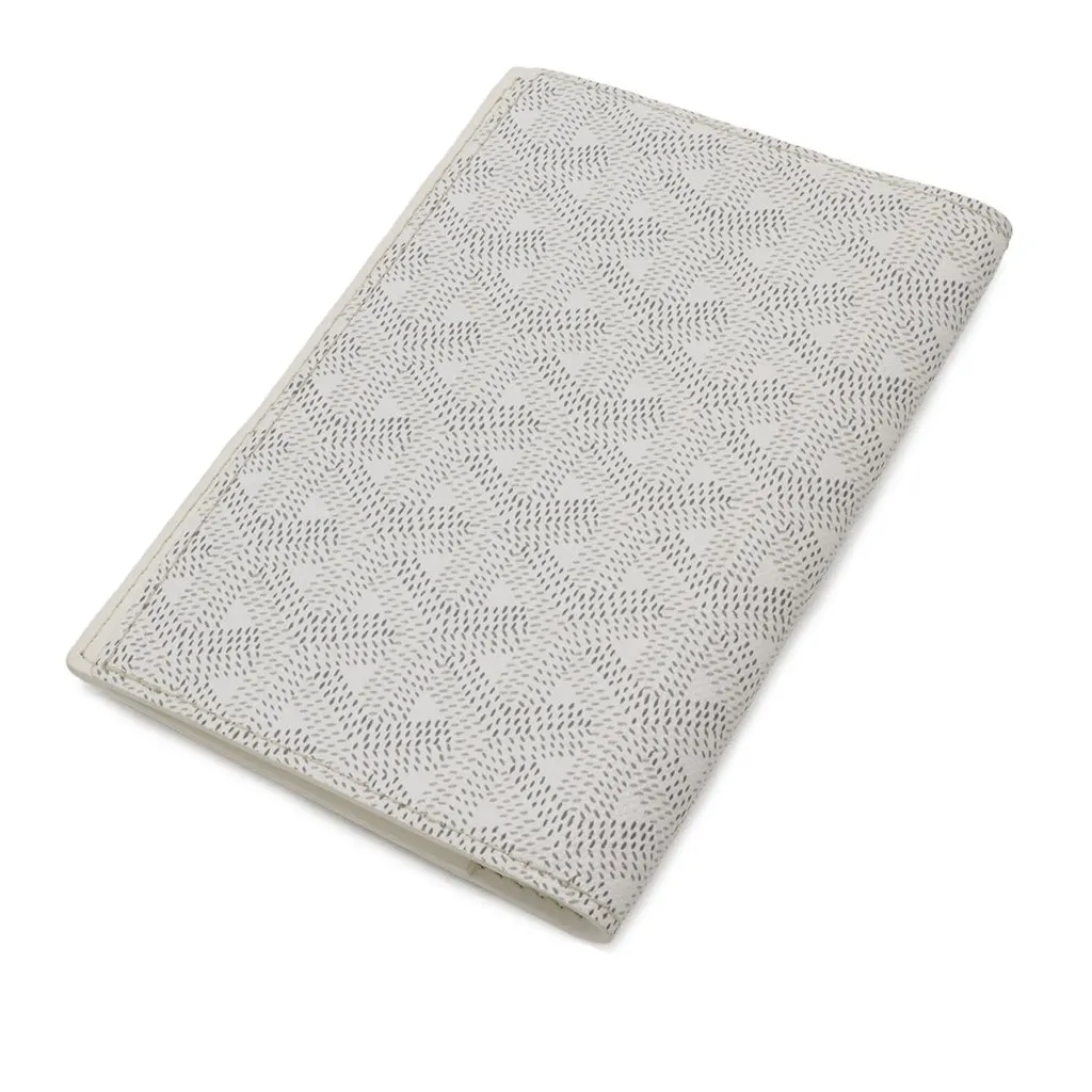 Goyard Goyardine Grenelle Passport Cover White Very good - Back View