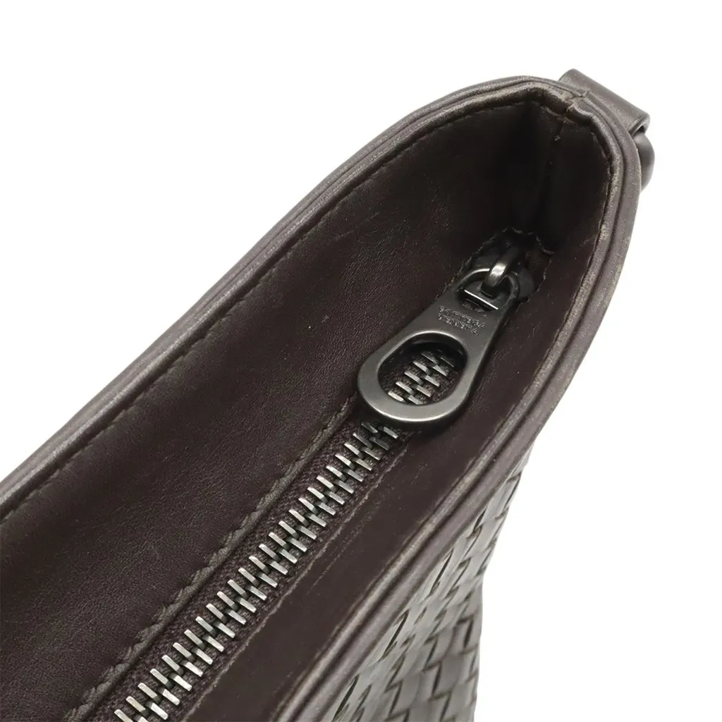Bottega Veneta Nappa Intrecciato VN Crossbody Brown Leather Very good - Box View