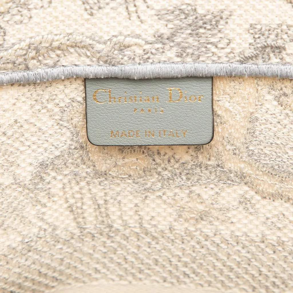 Dior Medium Canvas Embroidered Dioriviera Toile De Jouy Book Tote MultiColor Very good - Box View
