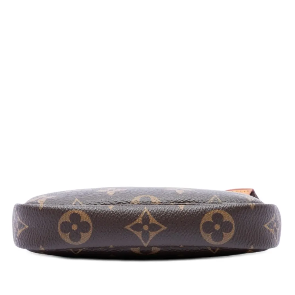Louis Vuitton Monogram Mini Pochette Accessoires Brown Very good - Inside View