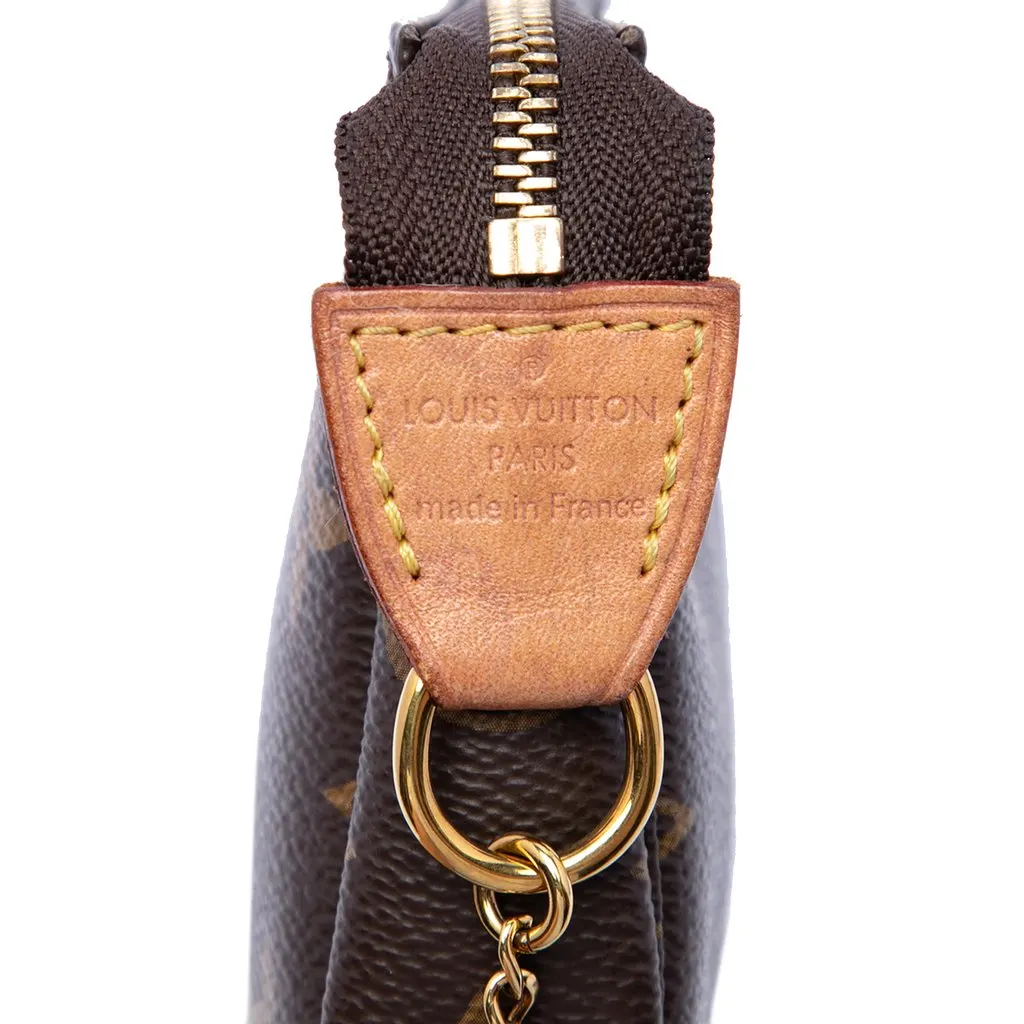 Louis Vuitton Monogram Mini Pochette Accessoires Brown Very good - Box View