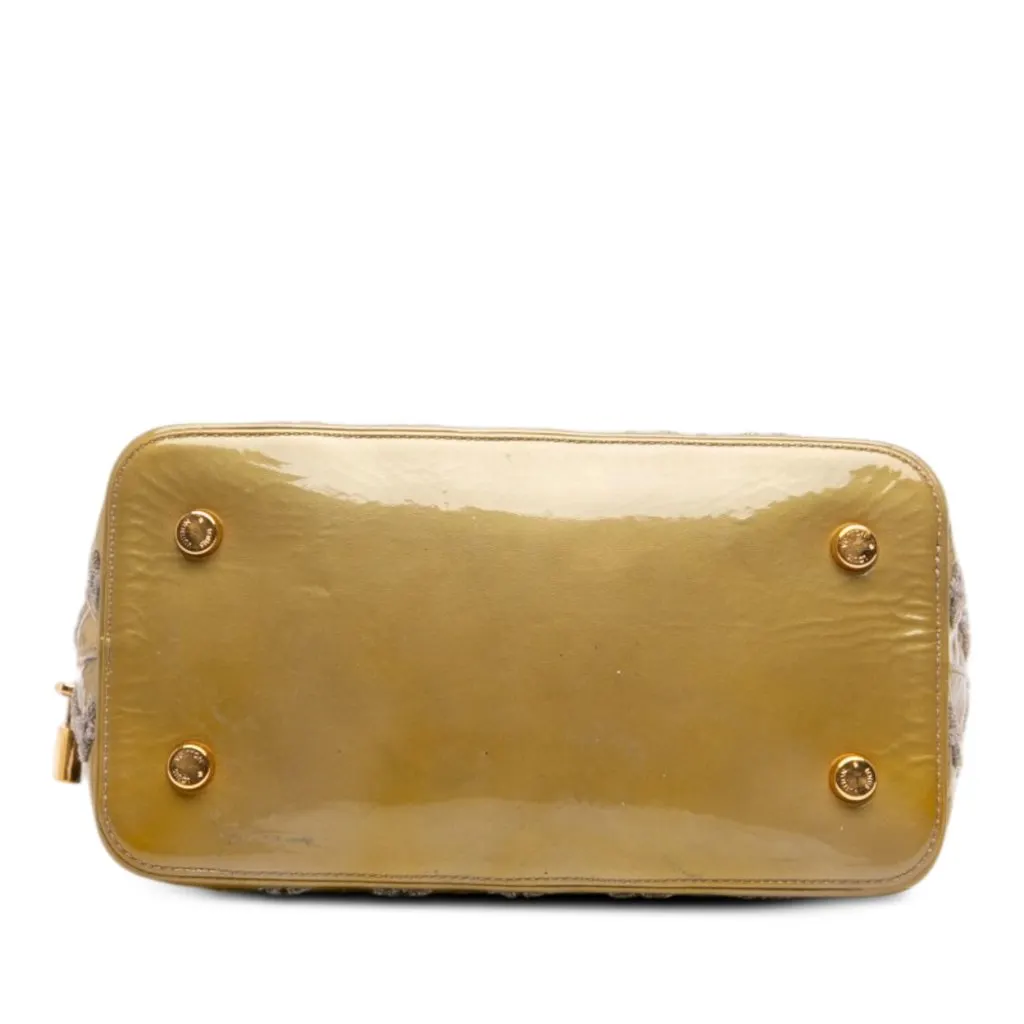 Louis Vuitton Monogram Fascination Lockit Gold Leather Good - Inside View