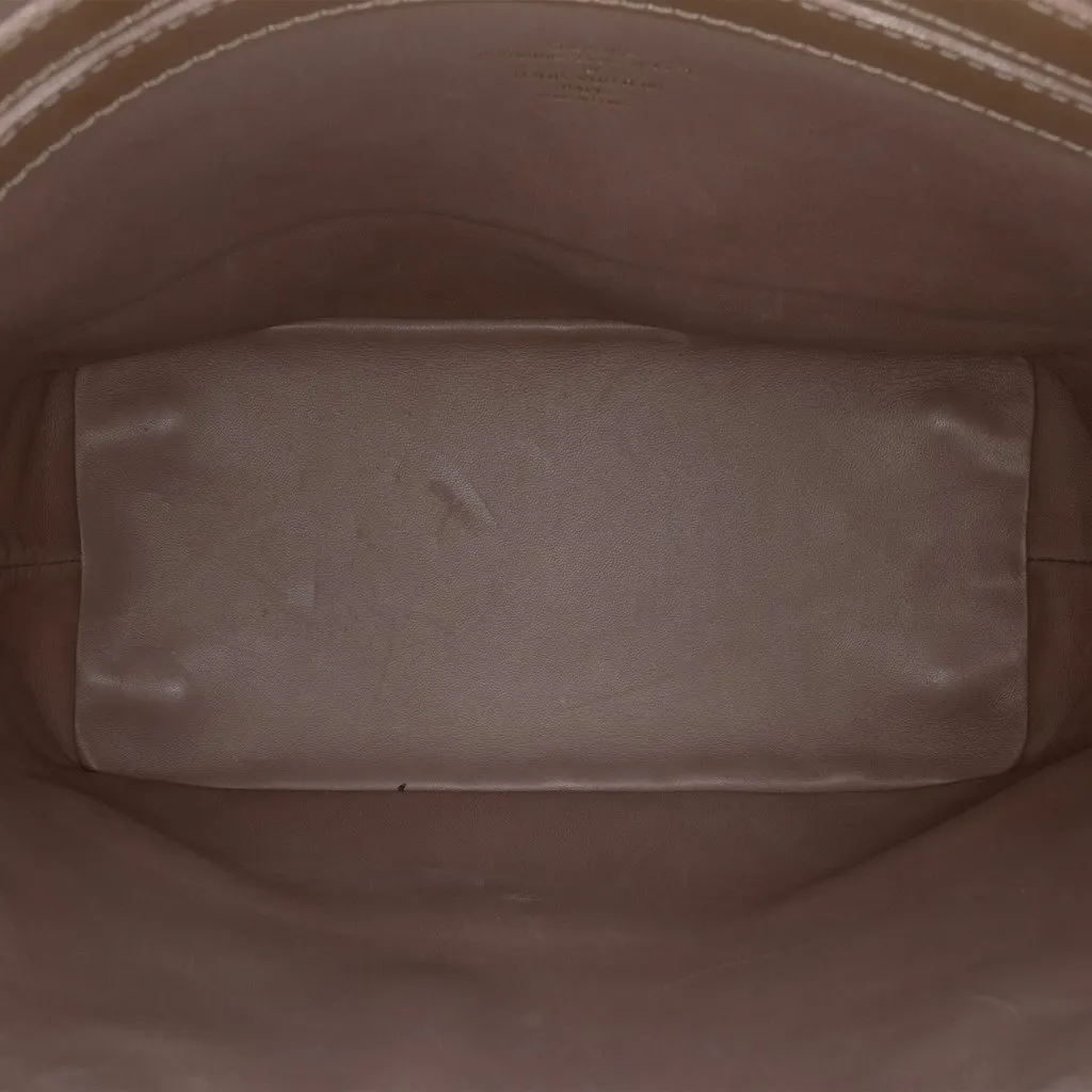 Louis Vuitton Monogram Fascination Lockit Gold Leather Good - Model View