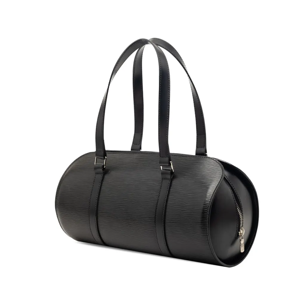 Louis Vuitton Epi Soufflot Black Leather Very good - Back View