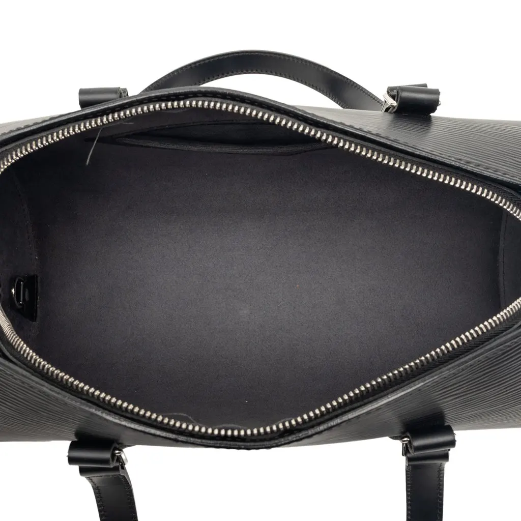 Louis Vuitton Epi Soufflot Black Leather Very good - Model View