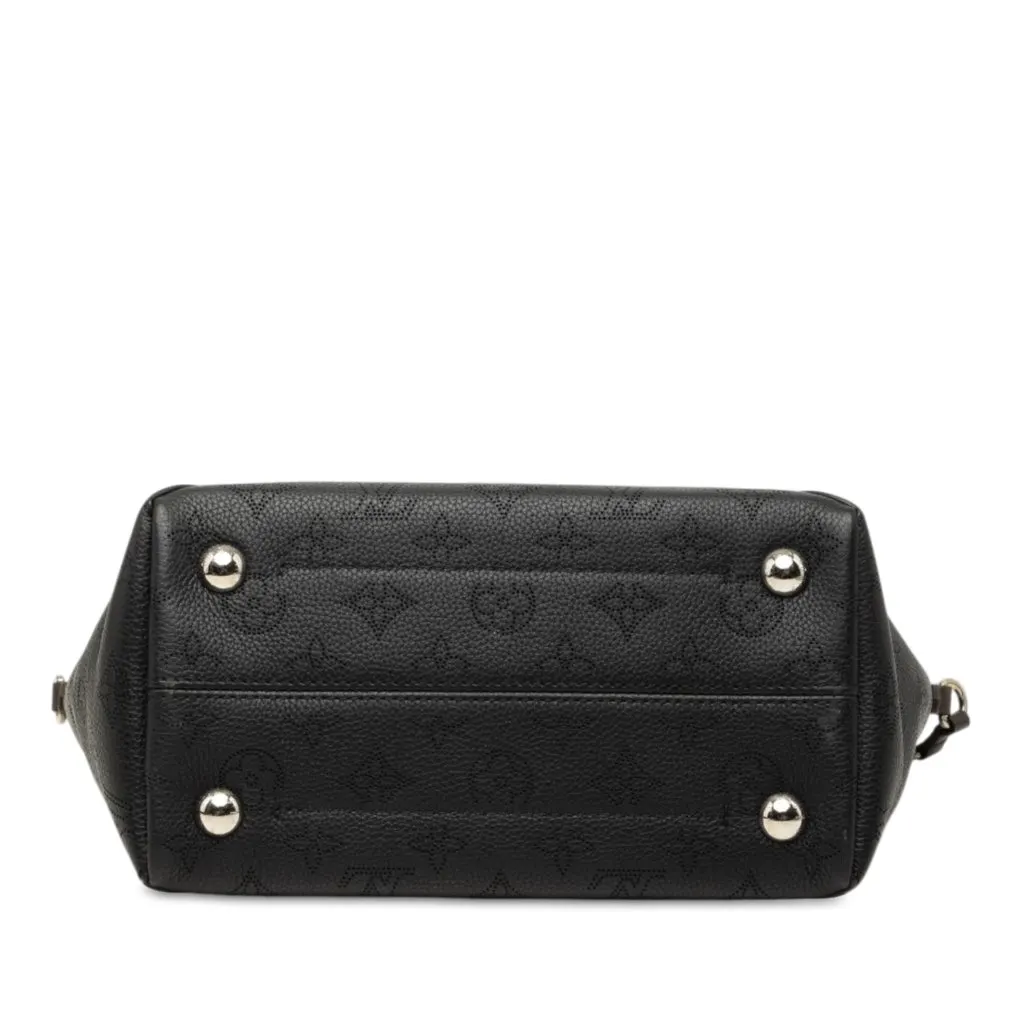 Louis Vuitton Monogram Mahina Hina PM Black Leather Very good - Inside View