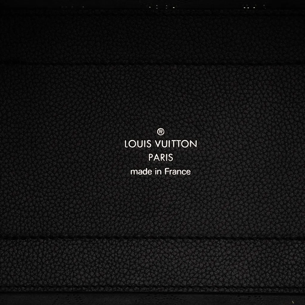Louis Vuitton Monogram Mahina Hina PM Black Leather Very good - Box View