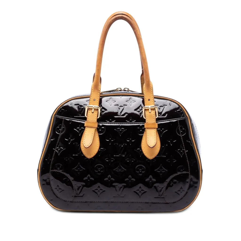 Louis Vuitton Monogram Vernis Summit Drive Purple Leather Very good - Front View