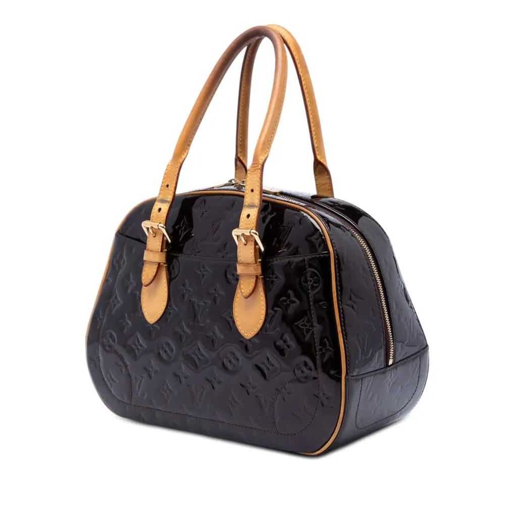 Louis Vuitton Monogram Vernis Summit Drive Purple Leather Very good - Back View