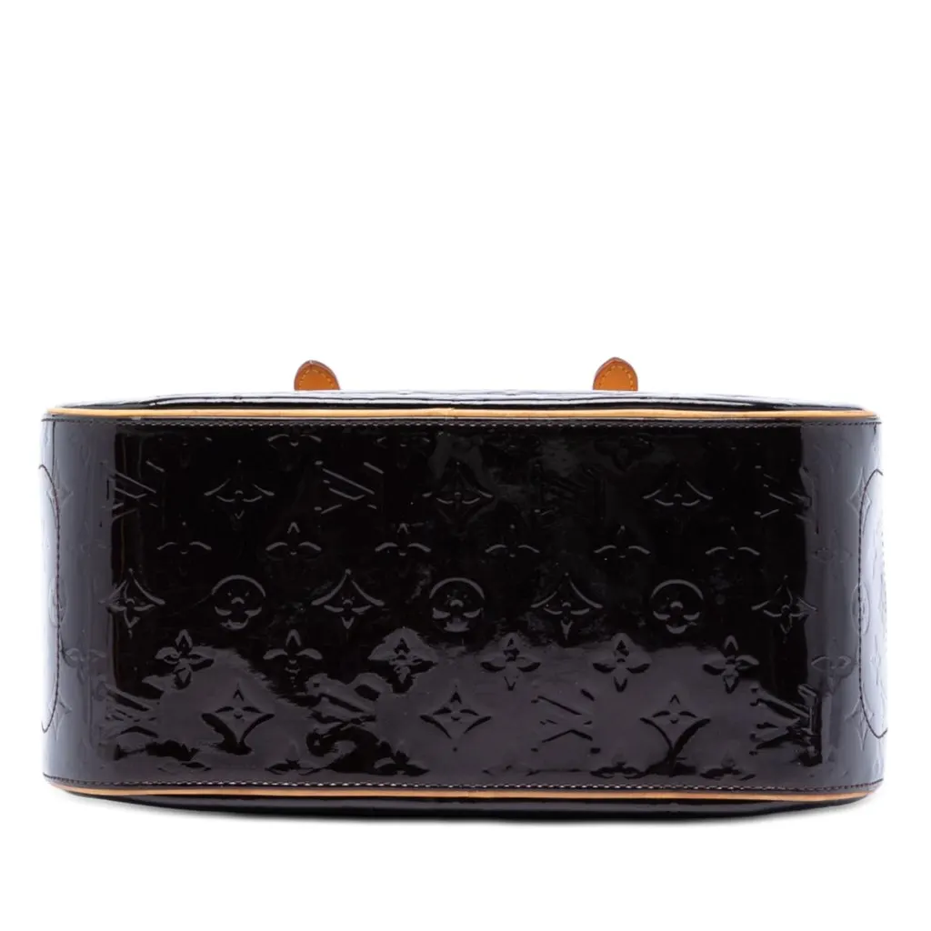 Louis Vuitton Monogram Vernis Summit Drive Purple Leather Very good - Inside View