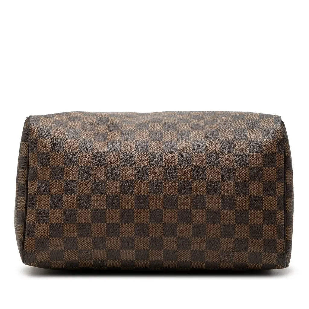 Louis Vuitton Damier Ebene Speedy 30 Brown Canvas Very good - Inside View