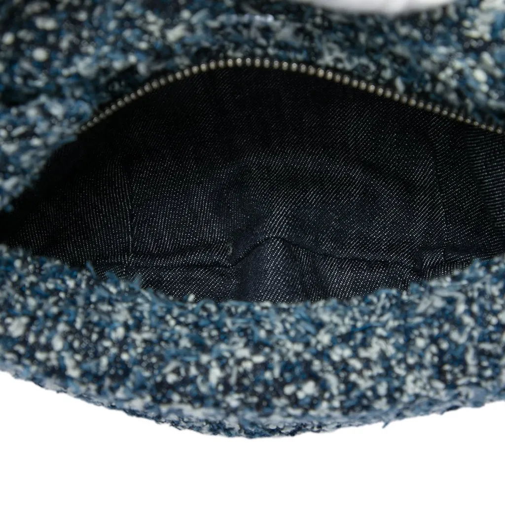 Bottega Veneta Candy Boucle Denim Jodie Blue Very good - Model View