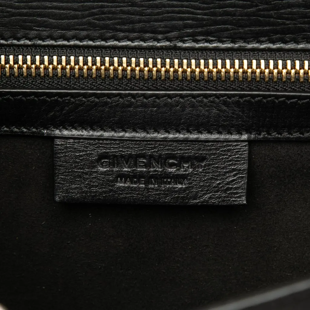 Givenchy Medium Grained Calfskin Pandora Box Crossbody Black Leather Very good - Box View