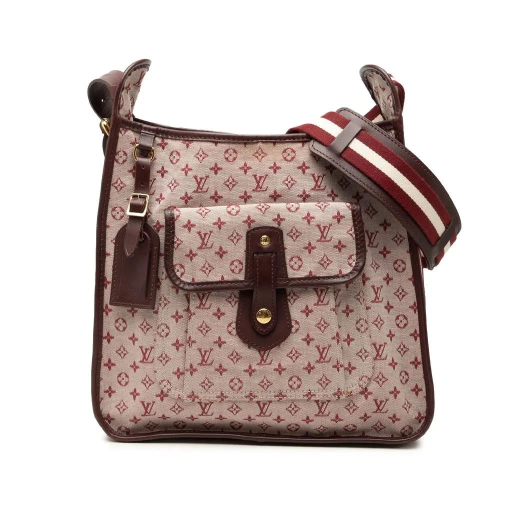 Louis Vuitton Monogram Mini Lin Besace Mary Kate Pink Very good - Front View