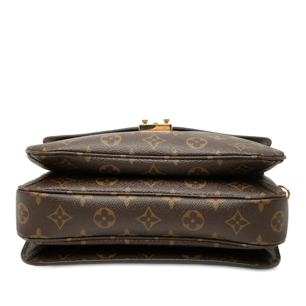 Louis Vuitton Monogram Pochette Metis Brown Very good - Inside View