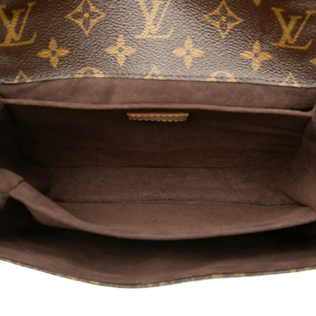 Louis Vuitton Monogram Pochette Metis Brown Very good - Model View