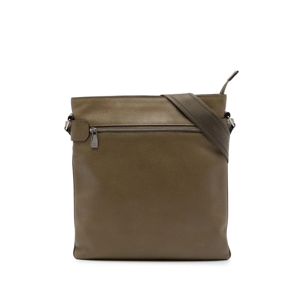 Louis Vuitton Taiga Sasha Brown Leather Good - Front View