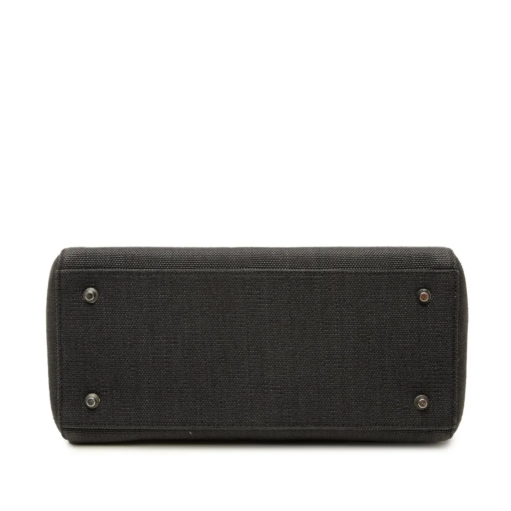 Dior Medium Canvas Lady Dior Black Very good - Inside View