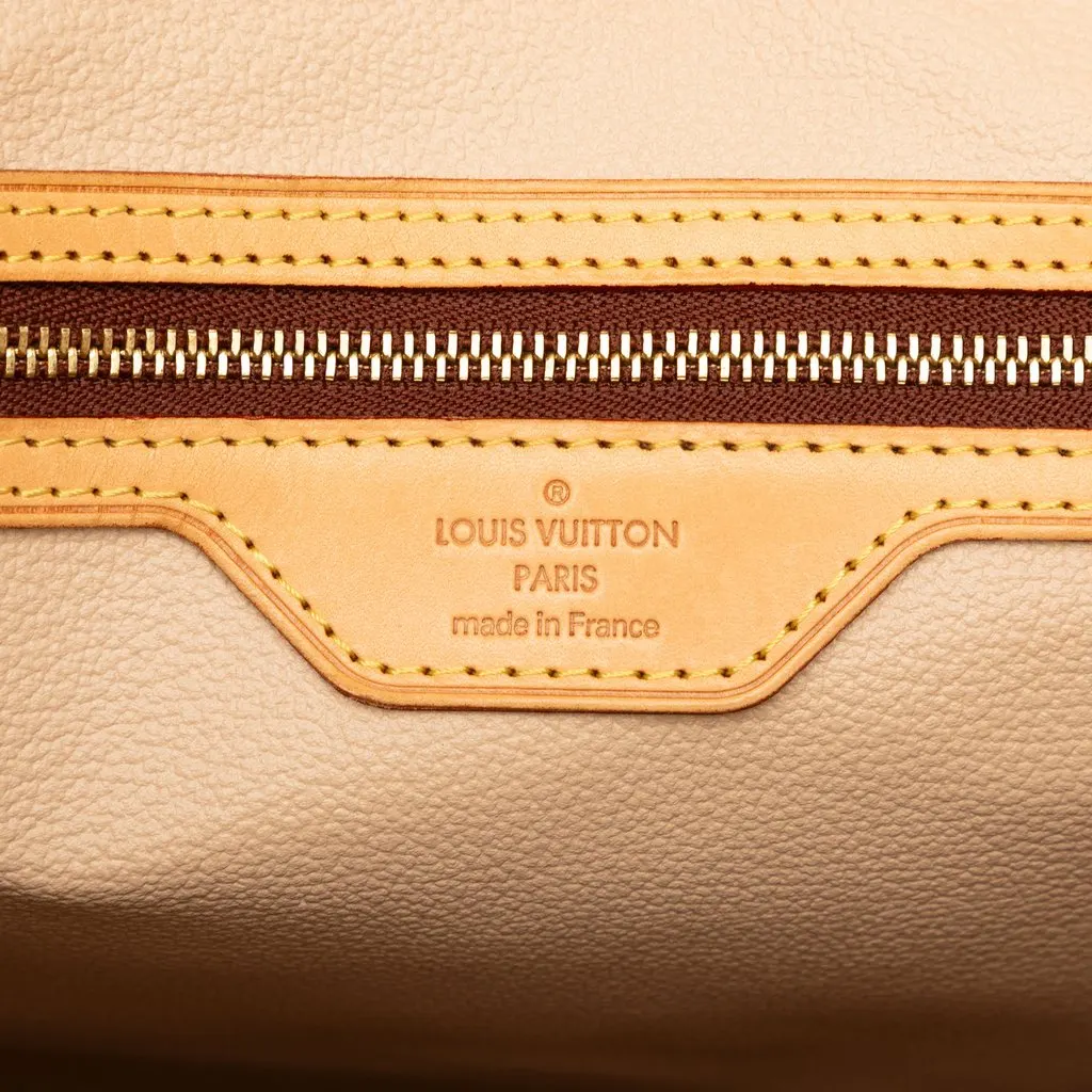 Louis Vuitton Monogram Bucket GM Brown Canvas Good - Box View