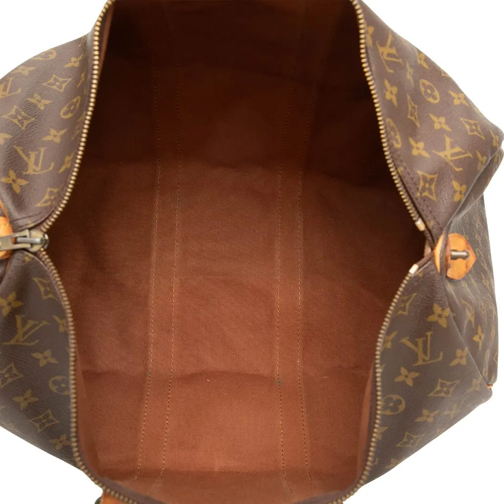 Louis Vuitton Monogram Keepall 45 Brown Very good - Model View