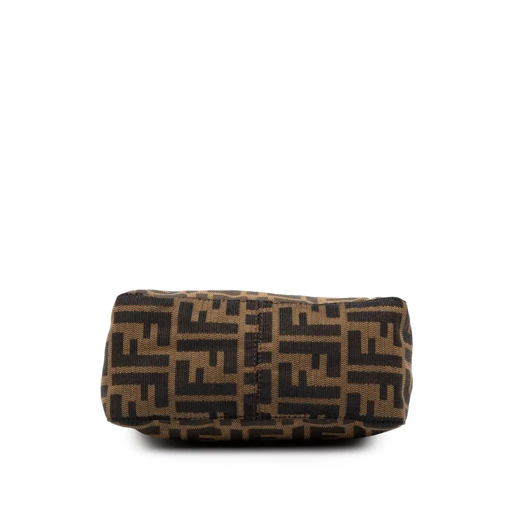 Fendi Zucca Canvas Handbag Brown Canvas Very good - Inside View